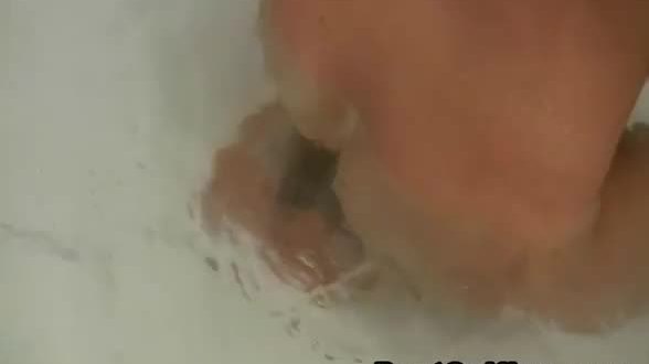 Spying my busty ex girlfriend naked in bath