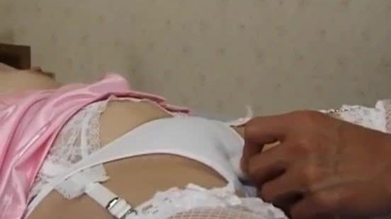 Takako nurse in stockings gets orgasms